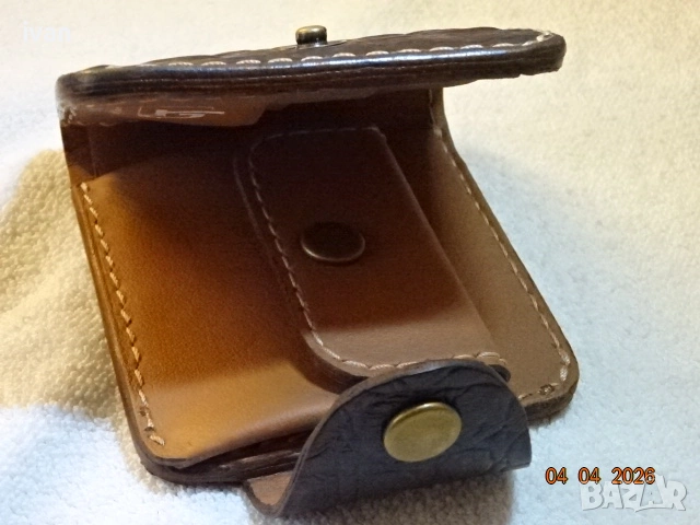 мъжки портфейл /ръчна изработка/, снимка 2 - Портфейли, портмонета - 51596762