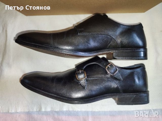Официални мъжки обувки от естествена кожа Silver Street London №43, снимка 8 - Официални обувки - 37760221