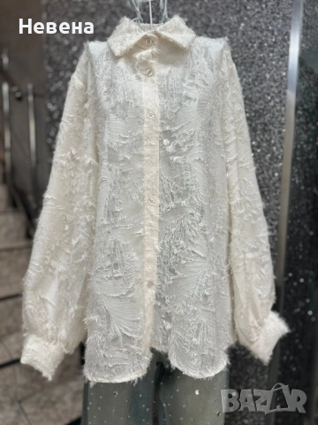 Риза 2 цвята