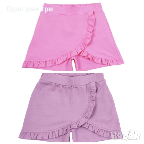 Пола-панталон с къдрички 122 см 7г Българско производство 