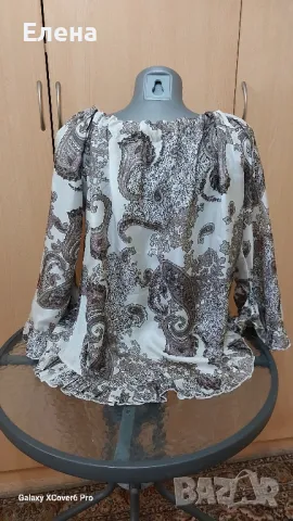 Блуза Smooph .100% коприна. размер L/M., снимка 10 - Блузи с дълъг ръкав и пуловери - 49977987