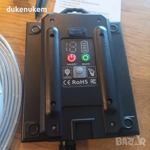 Соларна LED лента 10 метра, IP68, 200 LED диода, снимка 11 - Лед осветление - 52128380