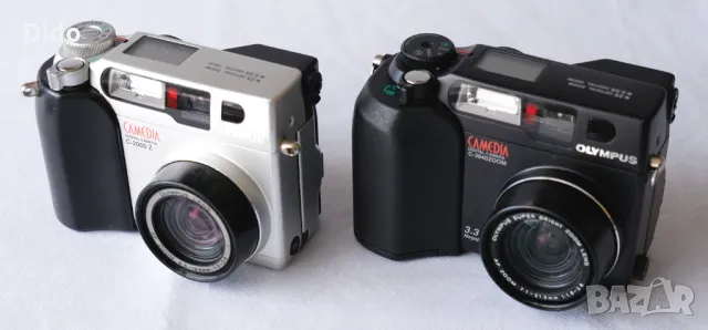 Продавам два фотоапарата Olympus - за части, снимка 1 - Фотоапарати - 49550540