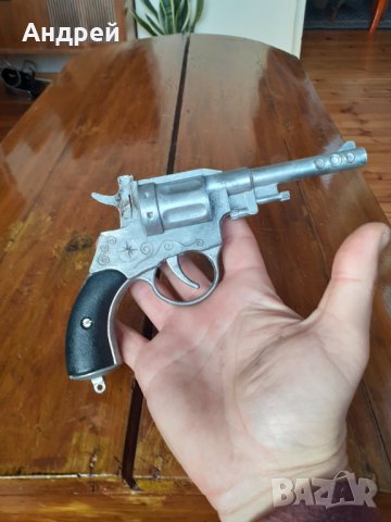 Стар детски метален пистолет #15, снимка 3 - Други ценни предмети - 31541363
