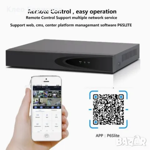 Комплект 4бр AI Smart камери с пълноцветно нощно виждане и NVR за професионално видеонаблюдение, снимка 4 - Камери - 48884178