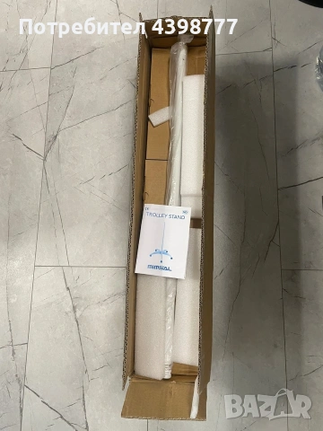 LED прегледна лампа GIMA Luxiflex – на стойка с колелца., снимка 3 - Медицинска апаратура - 53996081