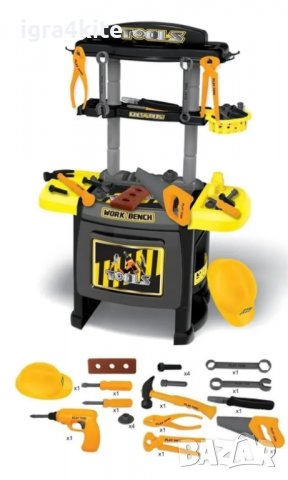 Детски комплект Tools работилница с инструменти 25 части / много модели работилници, снимка 5 - Конструктори - 38527549