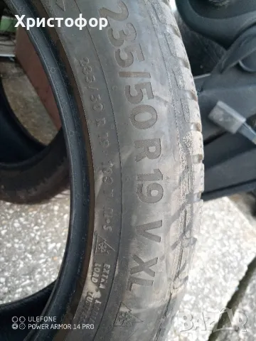 зимни continental 235/50/19 VXL 6+грайфер 23/23г., снимка 4 - Гуми и джанти - 50210840