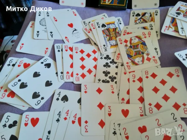 Модиано италиански маркови карти за игра 52+2 пластик, снимка 9 - Карти за игра - 47656305