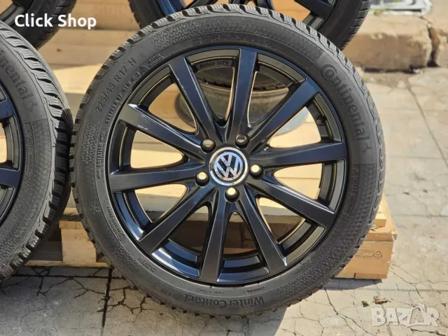 5х112 17 Цола Джанти VW Golf 5 Passat Volkswagen 5x112, снимка 6 - Гуми и джанти - 55805642