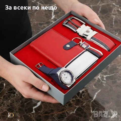 Tommy Hilfiger Мъжки Подаръчен Комплект Томи Хилфигер - Налични Различни Цветове Код SK153