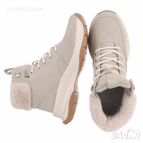 Дамски боти с връзки, 3цвята , снимка 10 - Дамски боти - 52683642