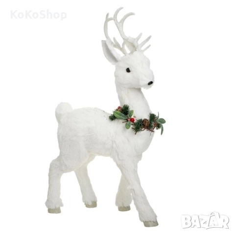 Коледен елен-70 см./Декоративен коледен елен, снимка 5 - Декорация за дома - 52321470