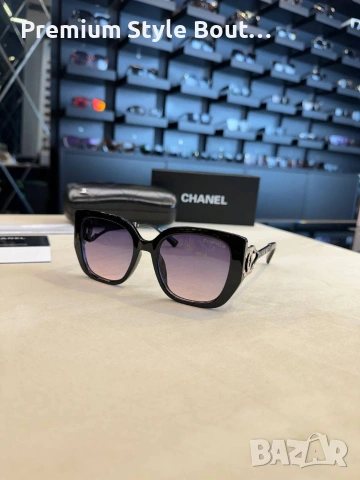 Слънчеви очила prada ray ban Burberry chanel с ув защита, с черен обикновен калъф  на марката , снимка 16 - Слънчеви и диоптрични очила - 54174325