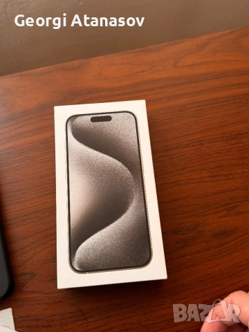 ПРОДАВАМ IPhone 15-pro 256 GB White Titanium, снимка 11 - Apple iPhone - 54196933