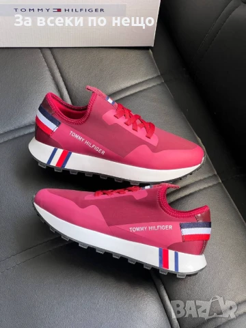 Tommy Hilfiger Дамски Маратонки👟Дамски Спортни Обувки Томи Хилфигер Код E454, снимка 9 - Маратонки - 50511181