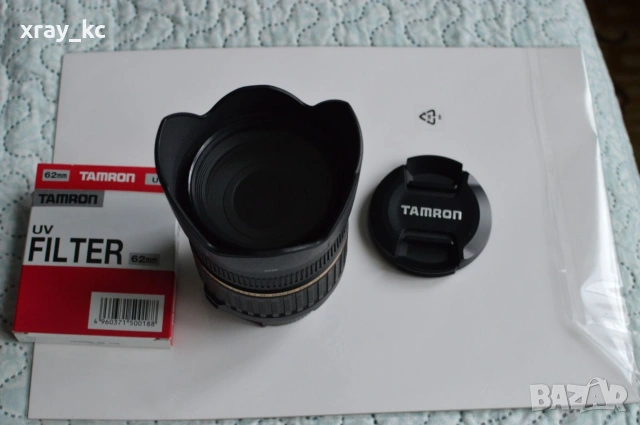 🔥 TAMRON 18-200mm f/3.5-6.3 Di II (IF Macro) 62mm + UV + HOOD – ЛЕК СУПЕР ЗУУМ! 🔥, снимка 2 - Обективи и филтри - 53297352