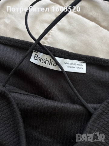 мини рокля/потник Bershka, снимка 2 - Рокли - 56178504