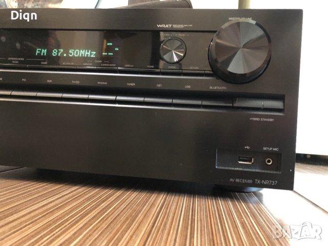 Onkyo TX-NR737 Bluetooth , снимка 7 - Ресийвъри, усилватели, смесителни пултове - 42370877