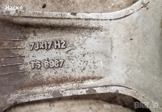 Джанти 17 Honda 5x114.3 7J ET42 Хонда 5х114.3 ЦО 64.1 Accord Civic FRV, снимка 7 - Гуми и джанти - 53052135