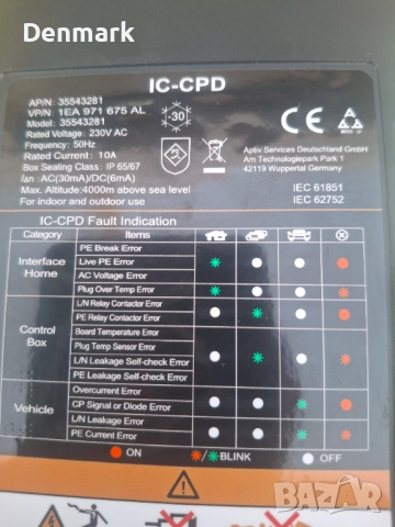 Зарядно за електрически автомобил , снимка 2 - Аксесоари и консумативи - 51571334