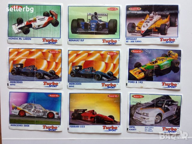 Картинки от дъвки ТУРБО Turbo sport червено-син надпис, снимка 2 - Колекции - 42073391