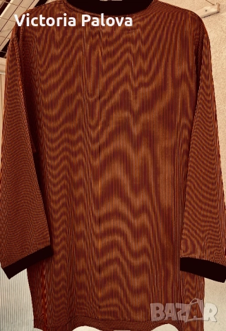 Стилна блуза-туника с бродирана корона , снимка 4 - Блузи с дълъг ръкав и пуловери - 52714475