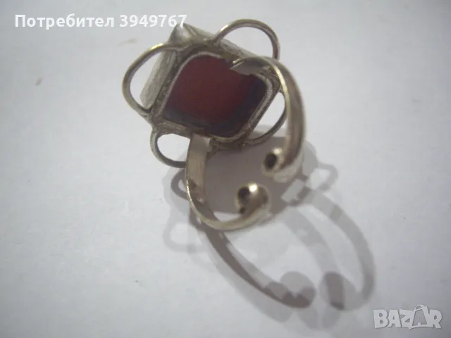 Много стар сребърен пръстен., снимка 2 - Други ценни предмети - 49484629