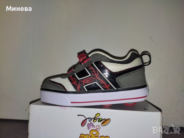 Светещи маратонки с колелца HEELYS , снимка 10 - Детски обувки - 42472737