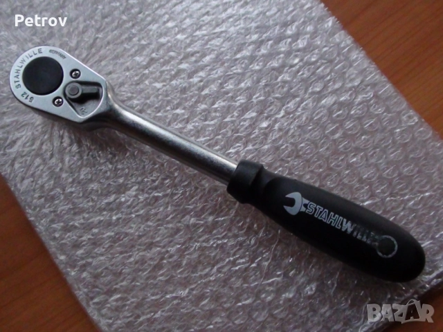 STAHLWILLE 512 - MADE IN GERMANY - ORIGINAL 512 - 1/2" ПРОФЕСИОНАЛНА ВИСОКОКАЧЕСТВЕННА Тресчотка !!!