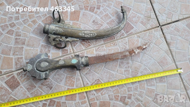 Нож, кама, кинжал, кумая, снимка 4 - Антикварни и старинни предмети - 54029725