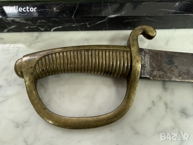 Френска пехотна сабя тип "брикет". №7815, снимка 4 - Антикварни и старинни предмети - 53042676