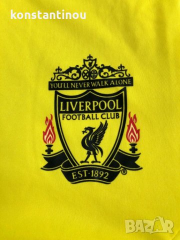 Оригинална тениска adidas Liverpool / yellow , снимка 4 - Футбол - 29036548