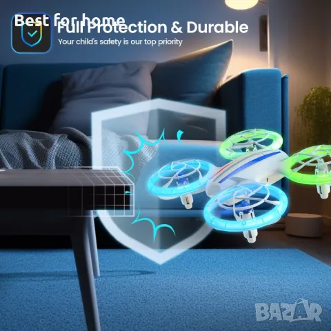 Дронове DEERC D23 с две батерии, снимка 7 - Дронове и аксесоари - 48554111