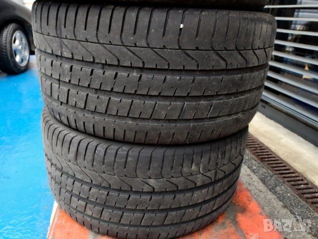 2 бр. Pirelli P Zero MO 255/35 ZR19, DOT 08/21, 7 мм., Отлични Летни Гуми, снимка 3 - Гуми и джанти - 53935915