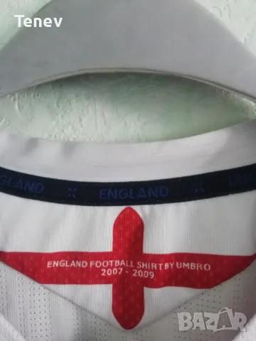 England Umbro оригинална футболна тениска фланелка Англия размер S, снимка 7 - Тениски - 49945972