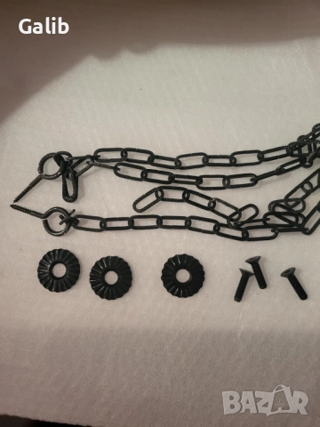  Закачалка от ковано желязо и масивно дърво, снимка 12 - Закачалки - 52796092