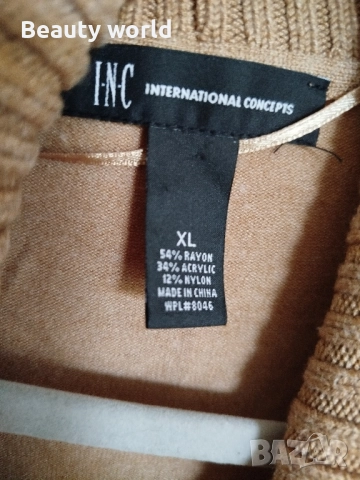 Жилетка с голяма яка , хл размер , снимка 5 - Жилетки - 51895577