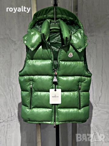 Moncler зелен мъжки елек 