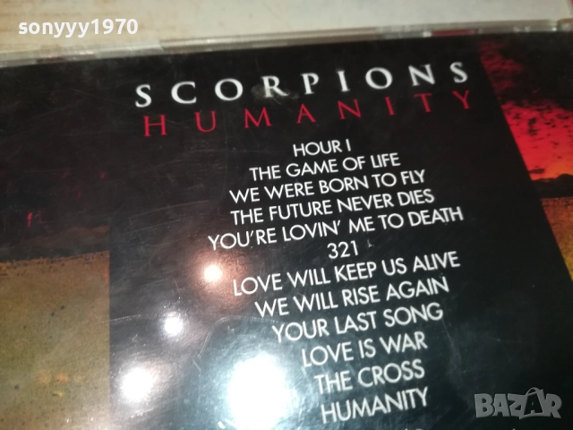 SCORPIONS CD 2610251356, снимка 6 - CD дискове - 52185473