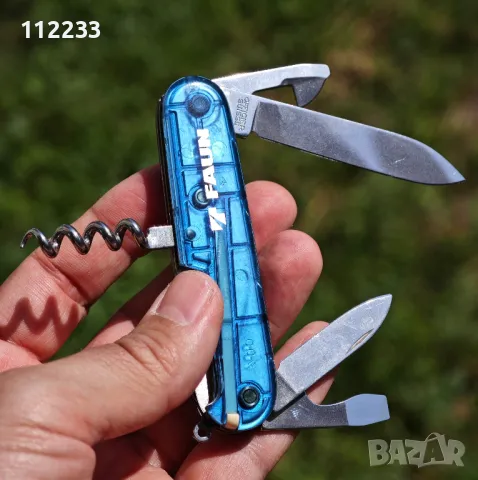 Victorinox Spartan Transpаrеnt Blue, снимка 2 - Ножове - 50044371