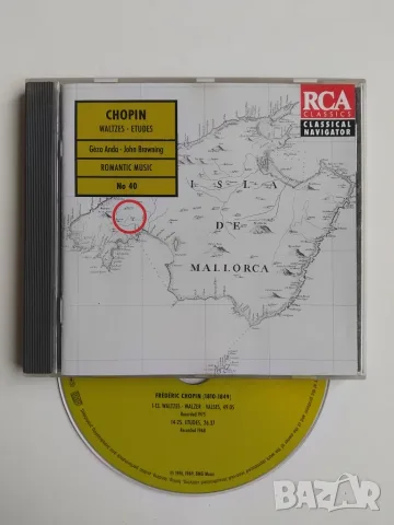Chopin / Waltzes / Anda / Etudes / Browning - оригинален диск музика