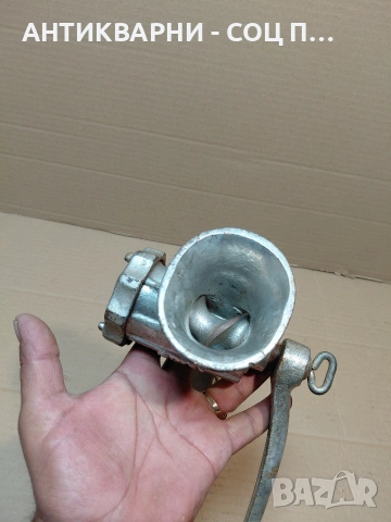 Соц Стара Месомелачка 2.250кг. НОМЕР 552., снимка 4 - Антикварни и старинни предмети - 54323466