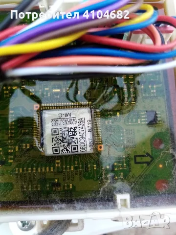Преден панел с платка за сушилня Samsung DV70M5020QW , снимка 15 - Сушилни - 54793407