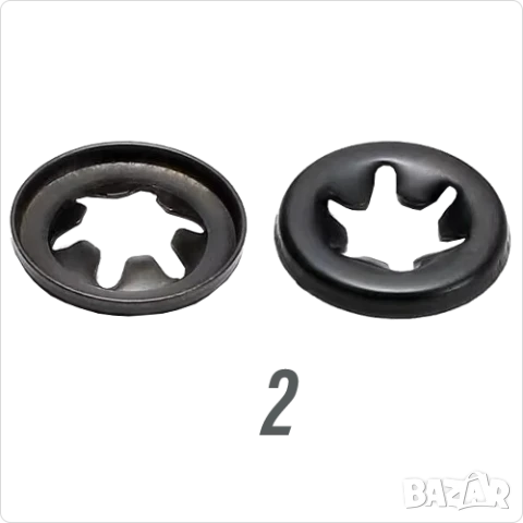 Заключваща шайба  * Starlock  * Locking Washers , снимка 3 - Резервни части за машини - 41224152