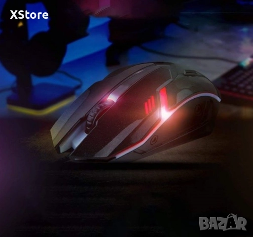 Модерен геймърски комплект с LED светлини от 5 части - psp42, снимка 4 - Клавиатури и мишки - 52556016