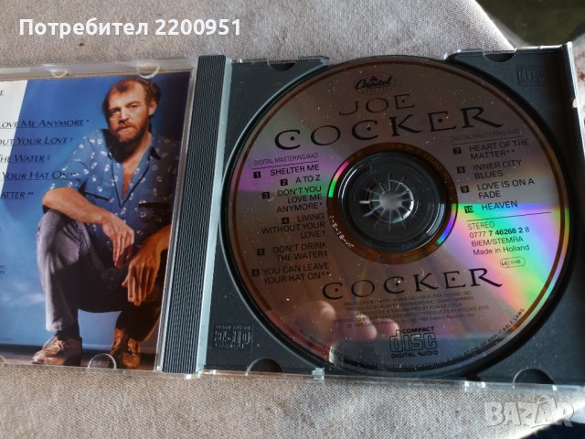 JOE COCKER, снимка 4 - CD дискове - 36730380