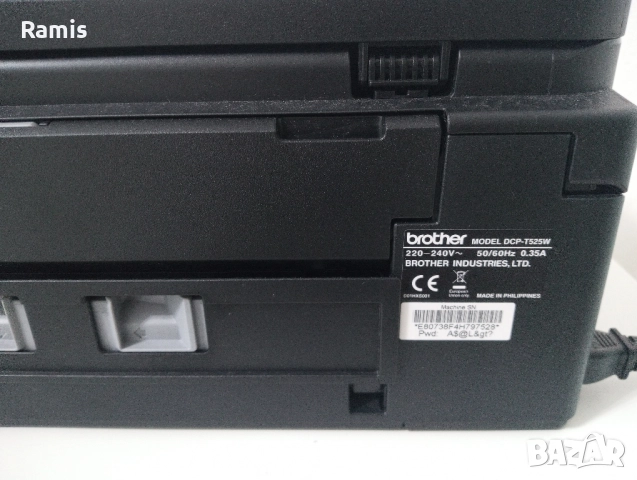 Принтер Brother T525W, снимка 7 - Принтери, копири, скенери - 52143544