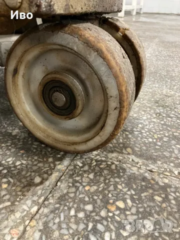 ПАЛЕТНА КОЛИЧКА LINDE-НЕРЪЖДАВЕЙКА, снимка 5 - Индустриална техника - 47931598