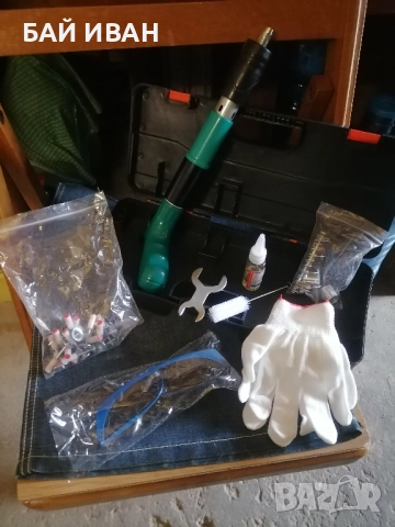 РЪЧЕН МИНИ ПИСТОЛЕТ ЗА ГВОЗДЕИ С БАРУТ , снимка 2 - Други инструменти - 52565047